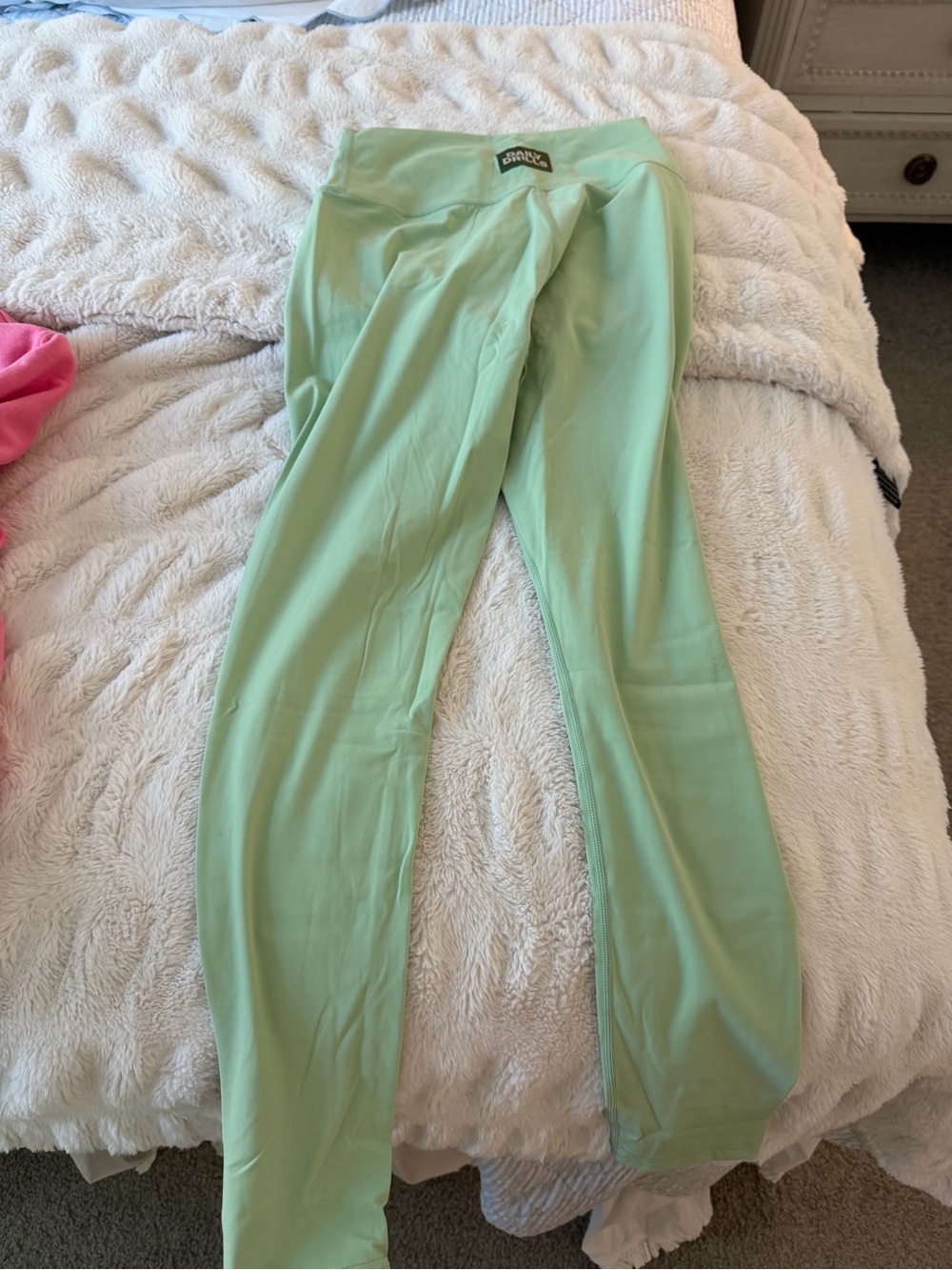 Daily Drills Mint Green Leggings